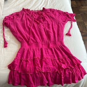 Pink summer dress